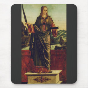 Saint Anastasia of Rome Premium Art Mouse Mat