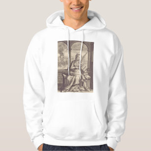 Saint Anastasia the Deliverer Black & White Art Hoodie