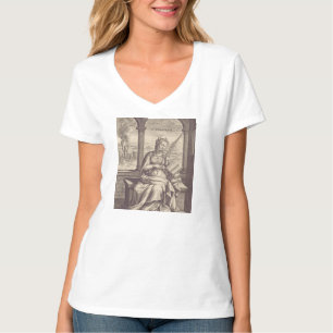 Saint Anastasia the Deliverer Black & White Art T-Shirt