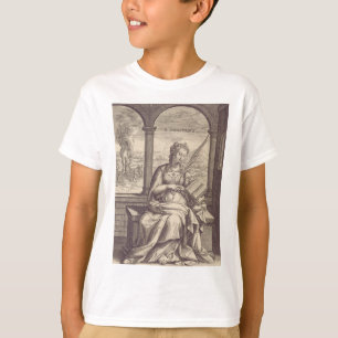 Saint Anastasia the Deliverer Black & White Art T-Shirt