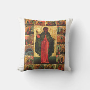 Saint Anastasia the Deliverer Byzantine Art Cushion