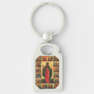 Saint Anastasia the Deliverer Byzantine Art Key Ring