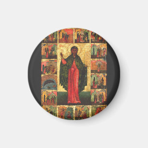 Saint Anastasia the Deliverer Byzantine Art Magnet