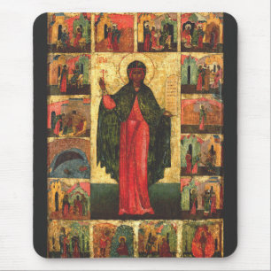 Saint Anastasia the Deliverer Byzantine Art Mouse Mat