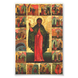 Saint Anastasia the Deliverer Byzantine Art Photo Print