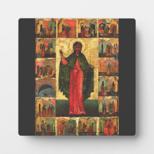 Saint Anastasia the Deliverer Byzantine Art Plaque