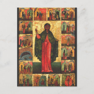 Saint Anastasia the Deliverer Byzantine Art Postcard