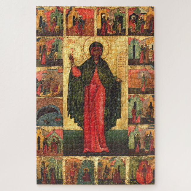 Saint Anastasia Virgin and martyr Jigsaw Puzzle (Vertical)