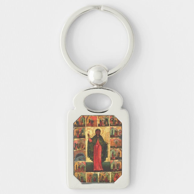 Saint Anastasia Virgin and martyr Key Ring (Front)