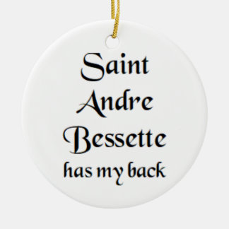 saint andre bessette Mug Ceramic Tree Decoration