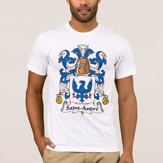 Saint-Andre Family Crest T-Shirt (Front)