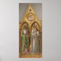 Saint Andrew - Agnolo Gaddi Fine Art Poster