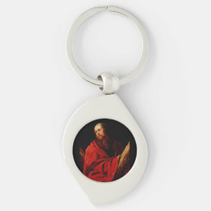 Saint Andrew by Peter Paul Rubens Baroque Apostle Key Ring