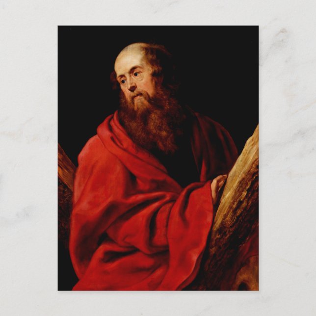 Saint Andrew by Peter Paul Rubens Postcard (Front)