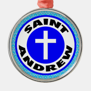 Saint Andrew Metal Tree Decoration