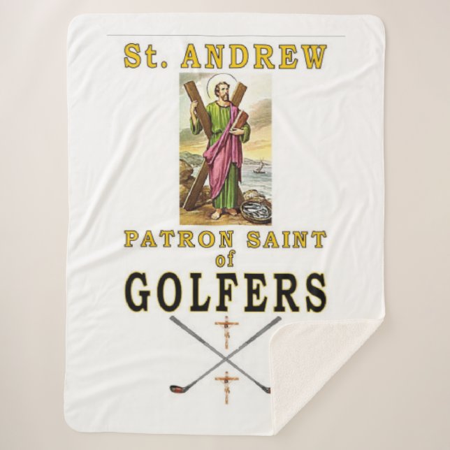 SAINT ANDREW SHERPA BLANKET (Front)