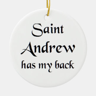 saint andrew T-Shirt Ceramic Tree Decoration