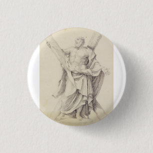 Saint Andrew the Apostle First‑Called Disciple 3 Cm Round Badge