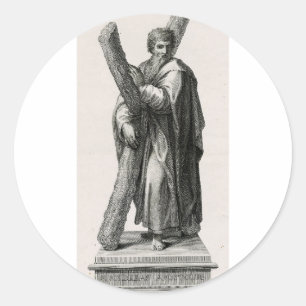 Saint Andrew the Apostle First‑Called Disciple Classic Round Sticker