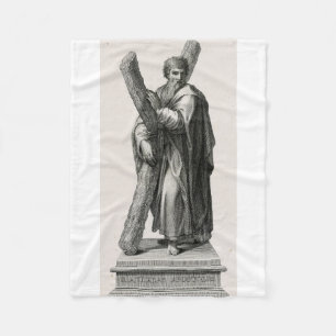 Saint Andrew the Apostle First‑Called Disciple Fleece Blanket
