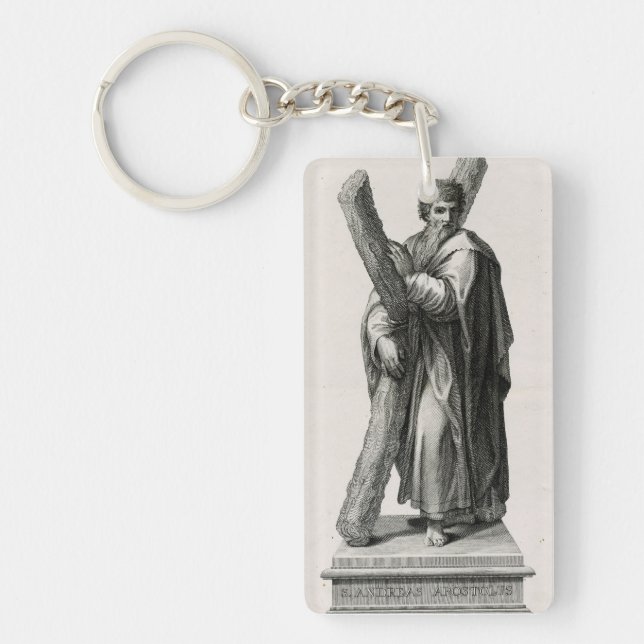 Saint Andrew the Apostle First‑Called Disciple Key Ring (Front)