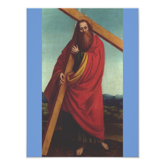 Saint Andrew the Apostle First‑Called Disciple Photo Print (Front)