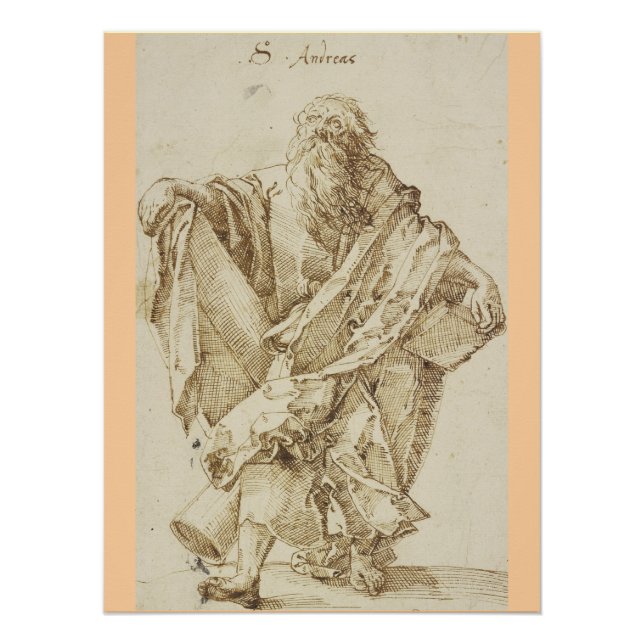 Saint Andrew the Apostle First‑Called Disciple Poster (Front)