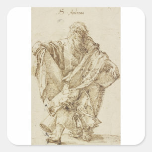 Saint Andrew the Apostle First‑Called Disciple Square Sticker