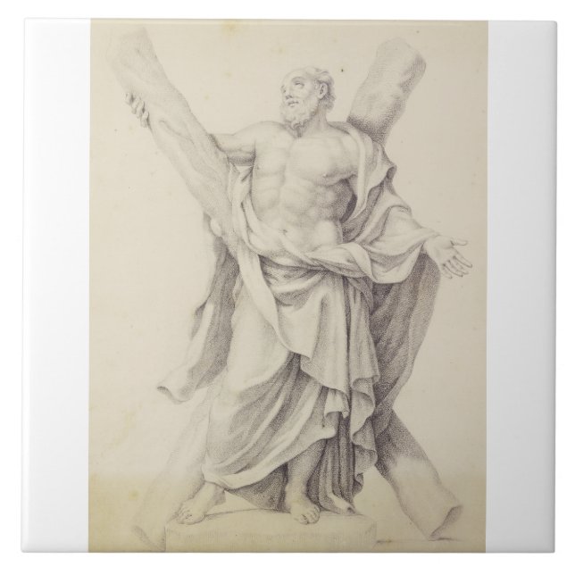 Saint Andrew the Apostle First‑Called Disciple Tile (Front)