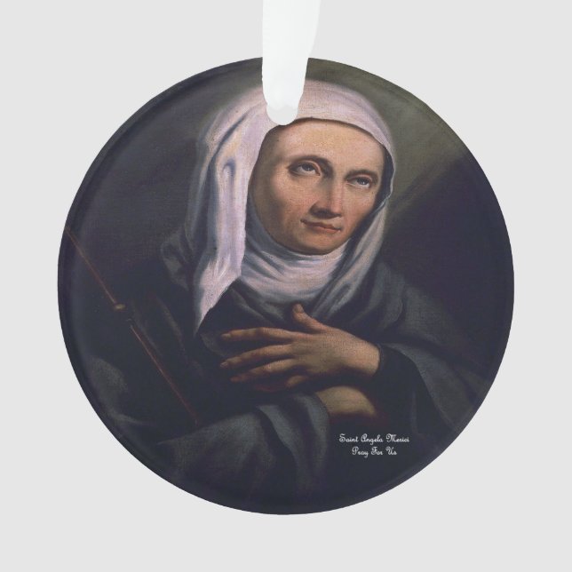 Saint Angela Merici Ornament (Front)