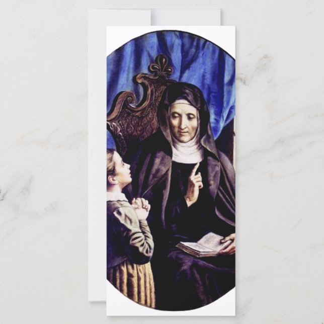 Saint Angela Merici Patron Saint of Educators and  (Front)