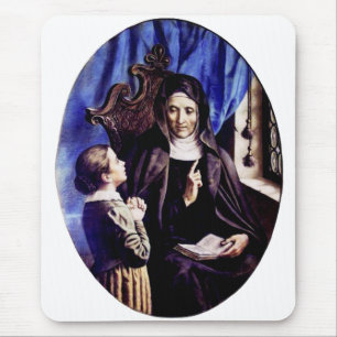 Saint Angela Merici Virgin and foundress Mouse Mat