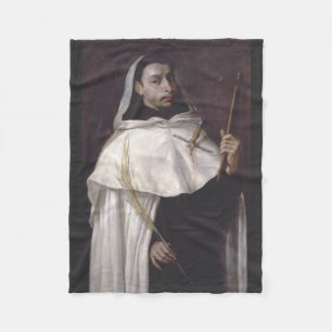 Saint Angelus of Jerusalem Martyr and Preacher Fleece Blanket