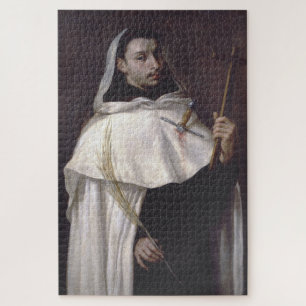 Saint Angelus of Jerusalem Martyr and Preacher Jigsaw Puzzle