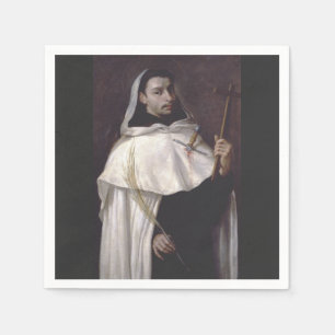 Saint Angelus of Jerusalem Martyr and Preacher Napkin