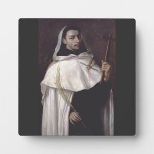 Saint Angelus of Jerusalem Martyr and Preacher Plaque
