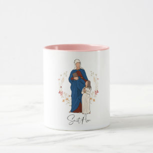 Saint Anne, Catholic Coffee Mug