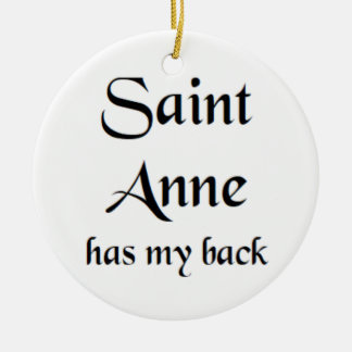 saint anne ceramic tree decoration