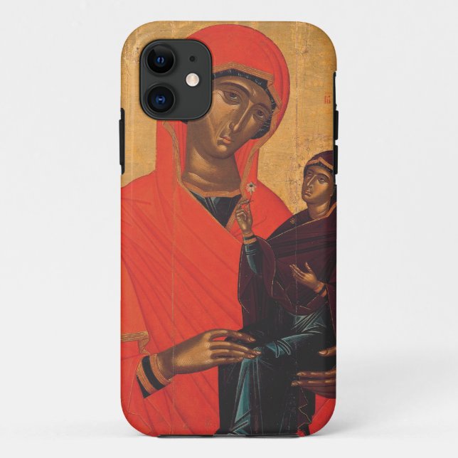 Saint Anne with the Virgin Mary Case-Mate iPhone Case (Back)