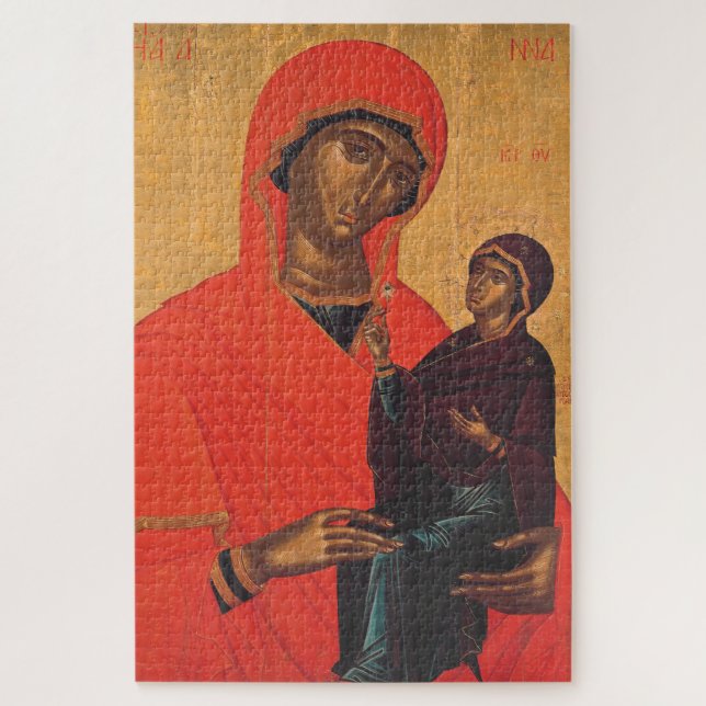 Saint Anne with the Virgin Mary Jigsaw Puzzle (Vertical)