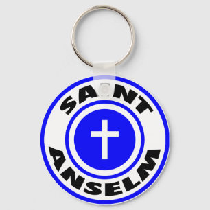 Saint Anselm Key Ring
