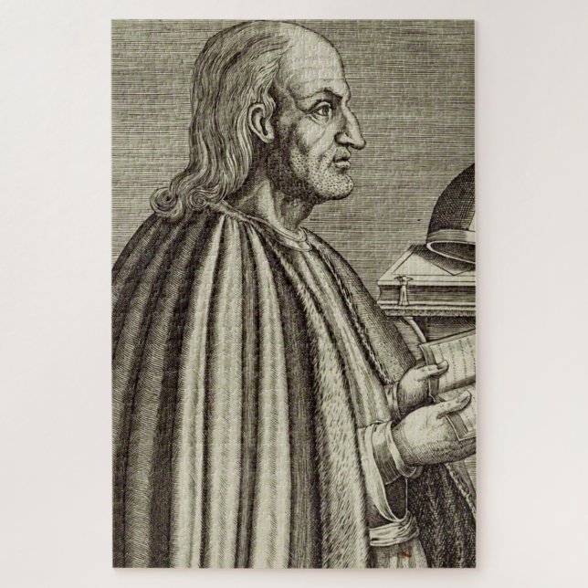 Saint Anselm of Canterbury Doctor of the Church Jigsaw Puzzle (Vertical)