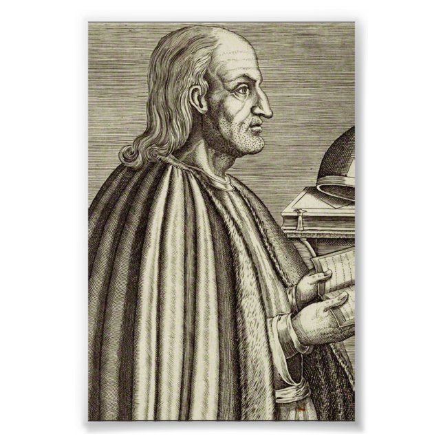Saint Anselm of Canterbury Doctor of the Church Photo Print (Front)
