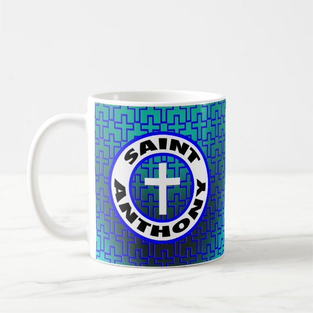 Saint Anthony Coffee Mug (Left)