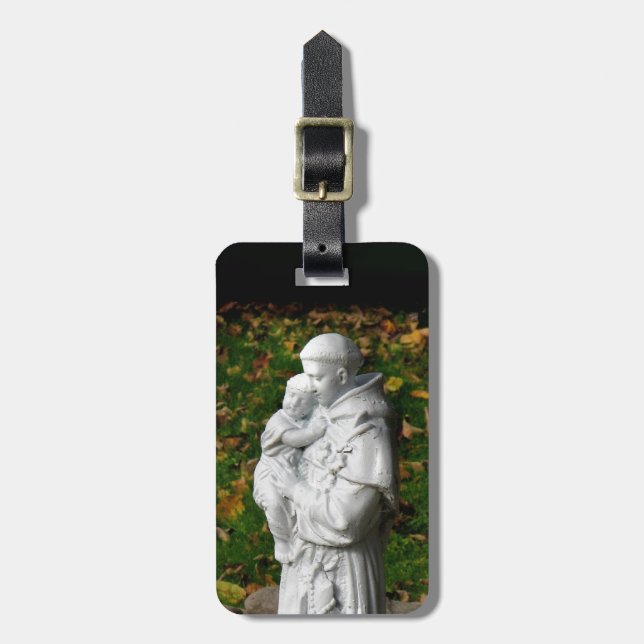 Saint Anthony Luggage Tag (Front Vertical)