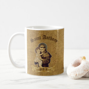 Saint Anthony Mug Ora Pro Nobis