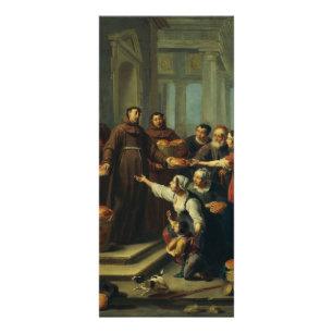 Saint Anthony of Padua by Willem van Herp Rack Card