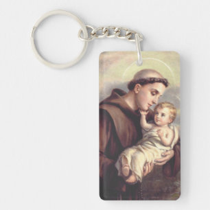 Saint Anthony of Padua Key Ring