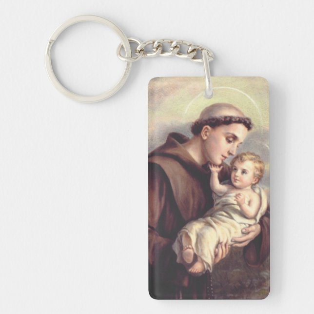 Saint Anthony of Padua Key Ring (Front)
