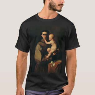 Saint Anthony of Padua Light of Padua Fine Art T-Shirt